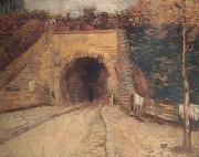 Roadway wtih Underpass (nn04) Vincent Van Gogh